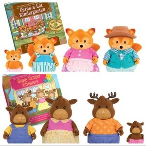 Li’l Woodzeez Families: NEW- Fox family and Moose family.